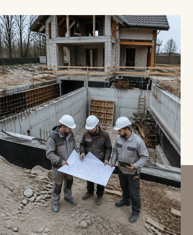 Проектирование и строительство домов с подвалом под ключ в Добрянке