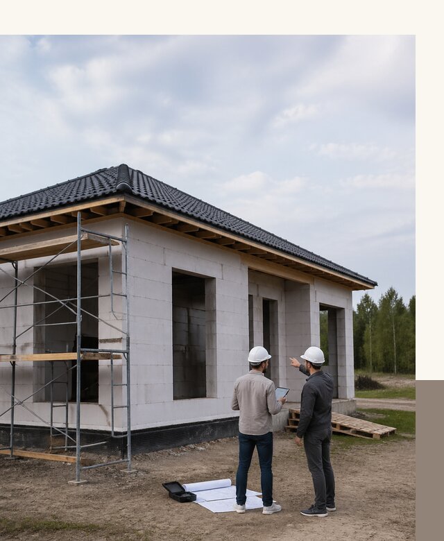 Проектирование одноэтажных домов из газобетона в Добрянке